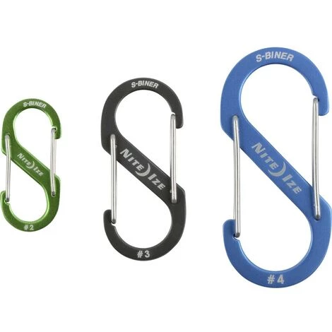 NITE Ize NI-SBA234-A1-R6 Mousqueton 3 Pc(s) 3 NITE Ize NI-SBA234-A1-R6 Mousqueton 3 Pc(s)