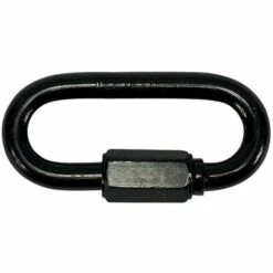 POSAMO Mousqueton à Visser Zingué Noir 8,0mm (Par 50)