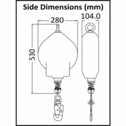 EPI - MATISERE Antichute De 10m - Charge Maximale De 500 Kg - LA1050010 -Equipement antichute Soldes 12208593 2