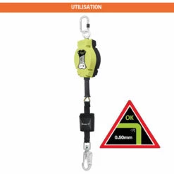 EPI - MATISERE Antichute à Rappel Automatique - Usage Vertical Et Horizontal - 15 M - FA2040215 9 EPI - MATISERE Antichute à Rappel Automatique - Usage Vertical Et Horizontal - 15 M - FA2040215 -Equipement antichute Soldes 12208653 3