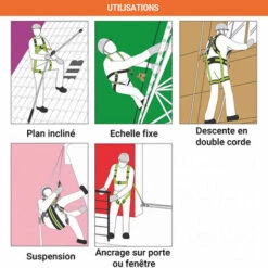 EPI - MATISERE Antichute Sur Corde - Multi-usage - 50 M - FA2010300A/50 -Equipement antichute Soldes 12208673 5