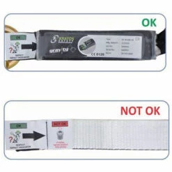 EPI - MATISERE Longe Tressée En Fourche - 1m - FA3060010 -Equipement antichute Soldes 12208700 5