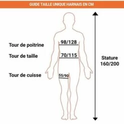 EPI - MATISERE Harnais Gilet Multi-poches - 2 Points D'accrochage - FA1030100 -Equipement antichute Soldes 12208747 4