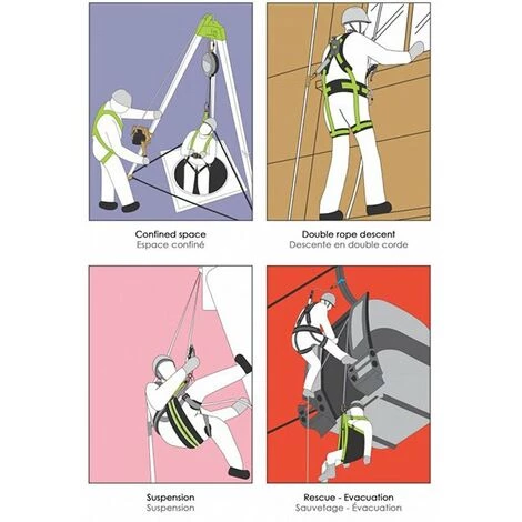 EPI - MATISERE Harnais De Maintien Mailles Renforcées - 5 Points D'accrochages - L/XXL - FA1020201 5 EPI - MATISERE Harnais De Maintien Mailles Renforcées - 5 Points D'accrochages - L/XXL - FA1020201 – Image 3