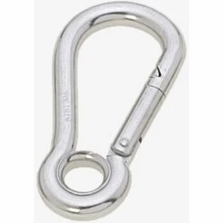 DIRECT FILET Mousqueton Inox Avec Anneaux