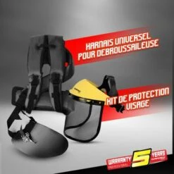GARDEOPRO Kit Protection Visage + Harnais Universel - Gardeo -Equipement antichute Soldes 15771169 2