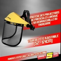 GARDEOPRO Kit Protection Visage + Harnais Universel - Gardeo -Equipement antichute Soldes 15771169 4