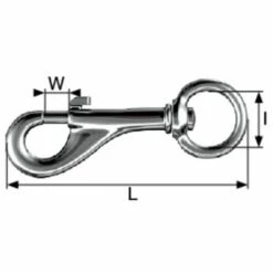 DÖRNER+HELMER Mousqueton Nickelé Dörner + Helmer 4815344 -Equipement antichute Soldes 15885435 2