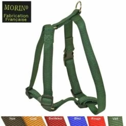 Harnais Réglable Pour Chiens, Boucle Rapide, Largeur 25 Mm Désignation : Harnais | Couleur : Rouge | Tour De Ventre - Mini / Maxi : Harnais | Largeur De Sangle : Rouge MORIN 191500