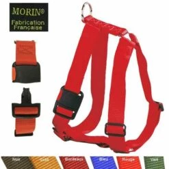 Harnais Réglables Pour Chiens, Boucle Rapide Extra Robuste Désignation : Harnais Réglables. Boucle Rapide Extra Robuste | Couleur : Rouge | Tour De Ventre - Maxi / Mini : Harnais Réglables. Boucle Rapide Extra Robuste | Largeur De Sangle : Rouge MORIN 191