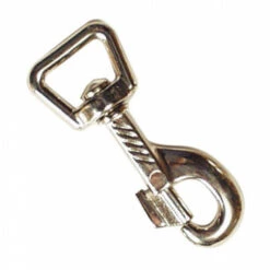 P2D ® Mousqueton Plat Longueur 82 Mm