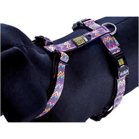 VADIGRAN Harnais S Vintage Pink Cou 30-46cm Poit.44-52cm 3 VADIGRAN Harnais S Vintage Pink Cou 30-46cm Poit.44-52cm