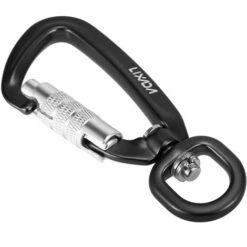 LIXADA Mousqueton Rotatif A 360 °, Noir, Anneau En C -Equipement antichute Soldes 18702736 5