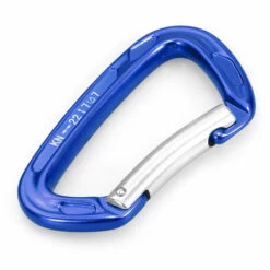 ASUPERMALL Mousqueton Droit 22Kn, Bleu -Equipement antichute Soldes 18702944 3