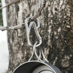 TOMSHOO Porte-Cles Mousqueton En Titane -Equipement antichute Soldes 19796245 4