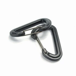 ASUPERMALL 5Pcs D Forme Plastique D-Anneau Mousqueton Porte-Cles Crochet A Ressort Molle Boucle Deployante Escalade Exterieure Outil -Equipement antichute Soldes 23156034 5