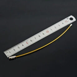 ASUPERMALL 10Pcs Colore Keychain De Fil En Acier Inoxydable Corde Porte-Cles Avion Câble Rapport Anneau Pour Keyring Randonnee En Plein Air -Equipement antichute Soldes 23157224 5