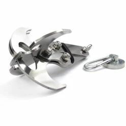 ASUPERMALL Grande Taille Gravity En Acier Inoxydable Crochet Mousqueton Puissant Aimant Exterieur Pliable Grappling Griffes Multifonctions Traction Voiture Sauvetage Edc Outil Tactique Porte-Cles D'Urgence Camping Voyage Kits D'Escalade -Equipement antichute Soldes 23194747 3