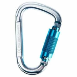 Portwest - Mousqueton En Aluminium Twist Lock - FP32 Taille:Unique - Gris Acier