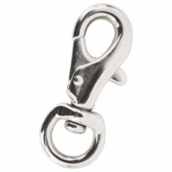 NSC Mousqueton Long Avec Ensemble Chambre Ronde, Taille Unique, Couleur Argent