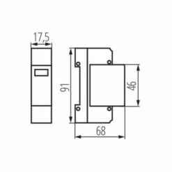 KANLUX Limiteur De Surtension Classe 2 (T2/C) 1P KSD 5 KANLUX Limiteur De Surtension Classe 2 (T2/C) 1P KSD -Equipement antichute Soldes 24009642 2