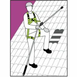 ECHELLE DIRECT - MATISERE Kit Harnais Antichute Pour Toiture - 10 M - FA8010400 -Equipement antichute Soldes 24625656 2