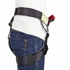 DEVENIRRICHE Harnais D'escalade, Baudrier Escalade Harnais,Guide Harnais,Ceintures De Sécurité Pour Alpinisme Haut Niveau Rescue Spéléologie Escalade Rappel Equip -Equipement antichute Soldes 25096151 5
