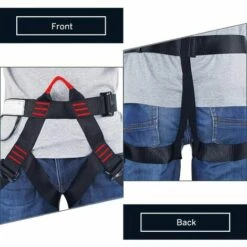 BEARSU Harnais D'escalade Pour Femme, Homme, Enfant Pour Alpinisme, Escalade, Rappel -Equipement antichute Soldes 26509231 2