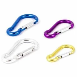 BRICO XS Aluminium Carabiner 80mm Mélange De Couleurs XL