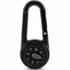 ABCRITAL Thermomètre À Mousqueton Mini Boussole Double Face 3-En-1 Pour L'Extérieur -Equipement antichute Soldes 28065304 1