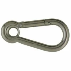 AFGDIFFUSION Mousqueton De Pompier à Oeil Inox A4 Angle Racine > Accueil > ACCASTILLAGE > Mousqueton : Racine > Accueil > ACCASTILLAGE > Mousqueton