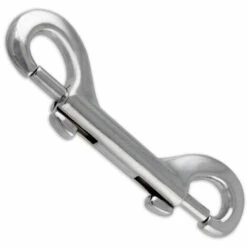 DEVENIRRICHE Crochet Mousqueton à Double Extrémité, Longueur Totale De 3 1/2 ", Nickelé -Equipement antichute Soldes 29559174 3