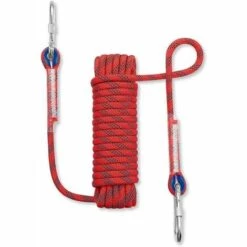 Perle Rare Corde De Sécurité, Corde En Nylon, Corde D'escalade Extérieure, Corde D'escalade, Corde D'escalade, Corde De Sauvetage, Corde De Descente, Corde D'escalade, 10 Mètres Rouge 12mm
