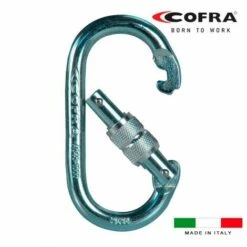 JARDIBRICODECO Mousqueton Abseil Screw Cofra.