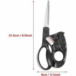 BEARSU Ciseaux - Ciseaux D'artisanat De Papier De Tissu Rapide De Coupe De Couture Guidée Professionnelle -Equipement antichute Soldes 30318051 5