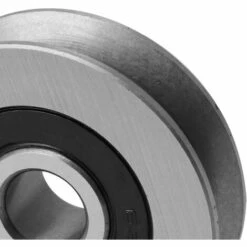 ABCRITAL 12 X 50 X 13 Mm Roulement À Fer Poulie De Câble En Acier En Forme De U Pour Roue De Roulement De Roue De Roue De Roue De Traîneur De Poulie De Charge De 512 Kg Pour Équipement Industriel -Equipement antichute Soldes 30777764 5