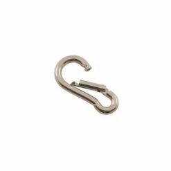 WEBSILOR Mousqueton Inox - Diamètre : 5mm