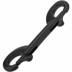 BEARSU Crochet à Double Extrémité, Mousqueton à Double Extrémité En Acier Inoxydable Crochet Pour Agrafe De Boucle De Plongée Crochet à Pince Pour La Plongée Sous-Marine -Equipement antichute Soldes 31607492 5