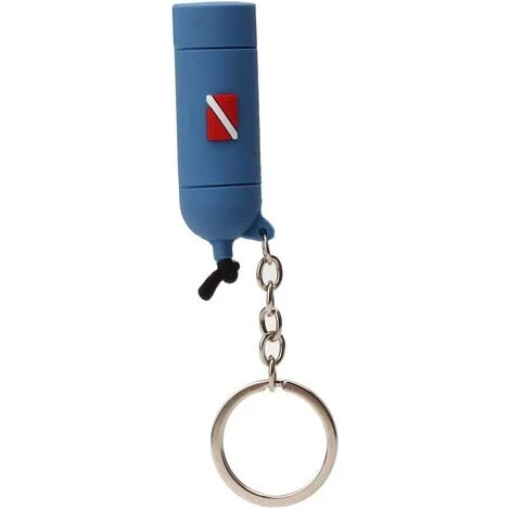 BEARSU Mini Porte-clés De Thème De Plongée, Forme De Cylindre D'air, Porte-clés De Réservoir De Plongée En PVC 4 BEARSU Mini Porte-clés De Thème De Plongée, Forme De Cylindre D'air, Porte-clés De Réservoir De Plongée En PVC – Image 2
