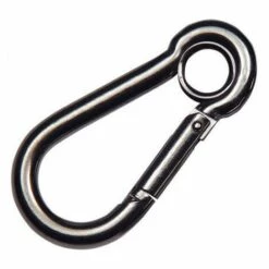 WOLFPACK Firebiner Inox Con Occhio 60 Mm. Uso Domestico