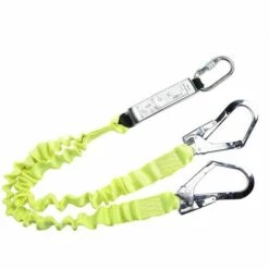 Longe élastique Double Avec Absorbeur D'énergie Portwest Jaune Unique - Jaune