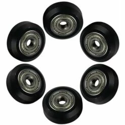 LONGZIMING Original POM Models Poulie En Plastique, Roulements à Billes à Gorge En V Poulie Roues Passives Rouleau Rouleau Pour Ender 3, Ender 3 Pro, Ender 5, CR-10, CR-10S [10 Pièces] -Equipement antichute Soldes 32638203 5