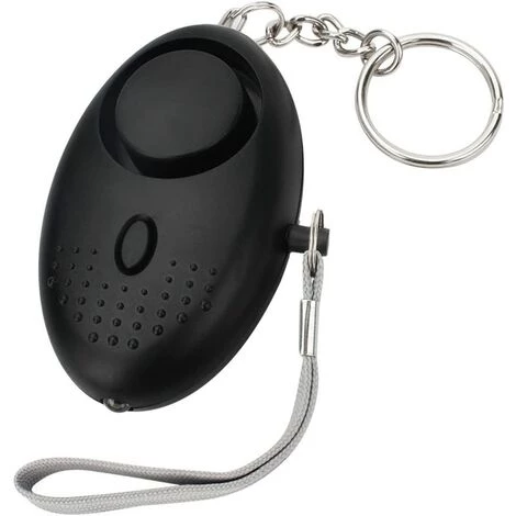 LangRay Alarme Personnelle, Porte-clés D'alarme De Panique, 140 DB, Alarme De Sécurité Avec Lumière LED Pour Femmes, Filles Et Personnes âgées (Noir) 3 LangRay Alarme Personnelle, Porte-clés D'alarme De Panique, 140 DB, Alarme De Sécurité Avec Lumière LED Pour Femmes, Filles Et Personnes âgées (Noir)