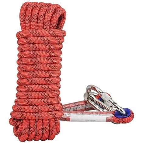 Triomphe Corde De Sécurité Corde En Nylon Corde Corde Grimpant Corde D'escalade Corde De Vie Corde De Vie Corde D'escalade Corde D'escalade 14mm Rouge (30 Mètres + 2 Courbes De Carabine 3 Triomphe Corde De Sécurité Corde En Nylon Corde Corde Grimpant Corde D'escalade Corde De Vie Corde De Vie Corde D'escalade Corde D'escalade 14mm Rouge (30 Mètres + 2 Courbes De Carabine