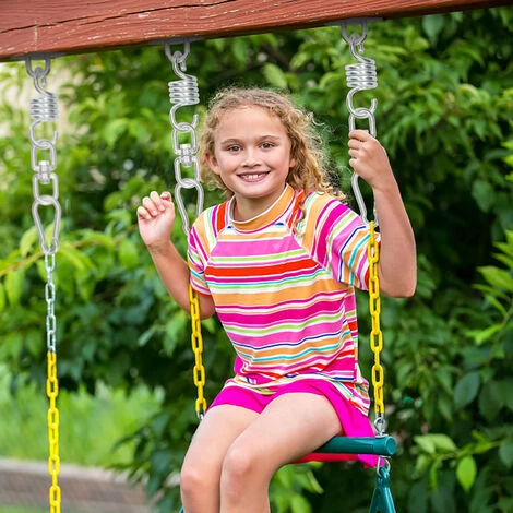 ASUPERMALL Kit De Suspension D'Oscillation Robuste, Kit D'Installation De Rotation D'Oscillation De Crochet De Ressort, Kit De Suspension De Mousqueton 6 ASUPERMALL Kit De Suspension D'Oscillation Robuste, Kit D'Installation De Rotation D'Oscillation De Crochet De Ressort, Kit De Suspension De Mousqueton – Image 4