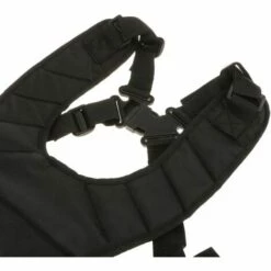 LITZEE Harnais à Double Bandoulière Rembourrée Boutonnage Sécurité Bretelles Pour Débroussailleuse Tondeuse Et Taille-Bordures Épaule Rembourrée Boutonnage Sécurité Noir -Equipement antichute Soldes 33252803 3