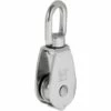AIDUCHO Robuste Poulie à Corde Réa Simple Avec Emerillon Pivotante En Inox Pulley Block Charge Max. 35-1000 Kg - M20 -Equipement antichute Soldes 33720546 1