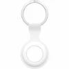 ASUPERMALL Kkmoon Tracker Porte-Couverture De Protection En Silicone Cas De Remplacement Couverture Pour Airtag Anti-Perdu Anti-Scratch Finder Protector Avec Porte-Cles, Blanc -Equipement antichute Soldes 33768518 1