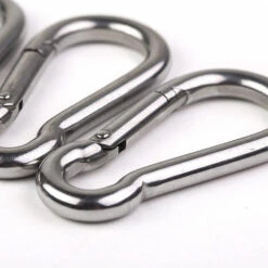 DEVENIRRICHE Mousqueton à Ressort En Acier Inoxydable De 3 Pouces - Paquet De 4 -Equipement antichute Soldes 34193368 3