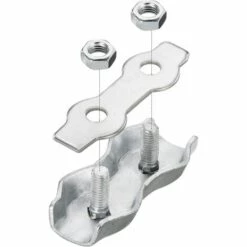 BARES Connecteur En Acier Galvanisé Par épisseuse De Fils De Connecteur De Corde Poly Pour Clôtures électriques (20) -Equipement antichute Soldes 34909260 4